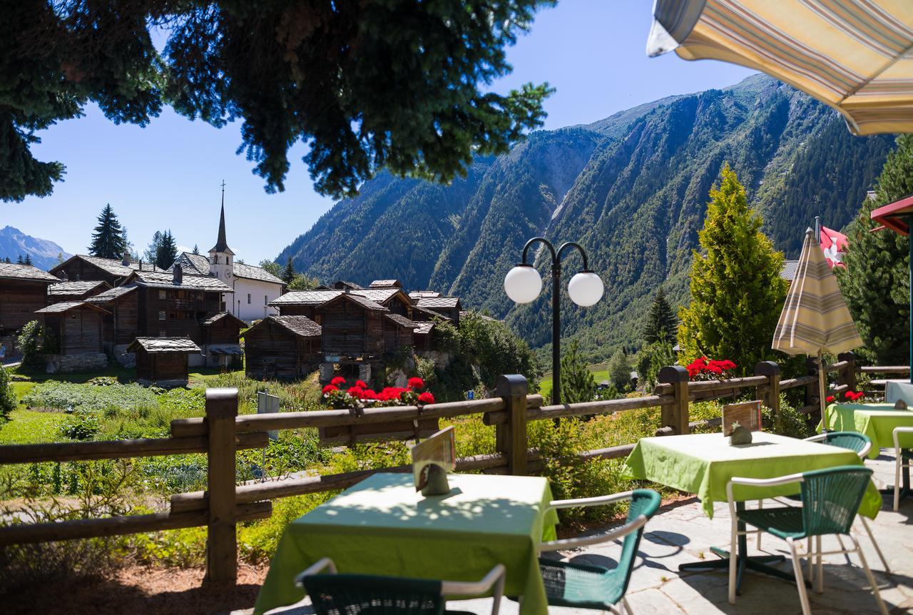 Hotel Blattnerhof Blatten bei Naters Dış mekan fotoğraf